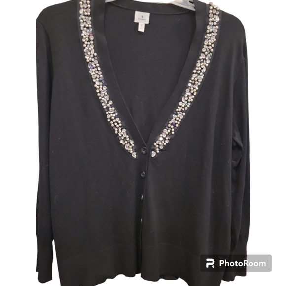 Cardigan Sweater 2x by Dress Barn bling - Picture 1 of 3